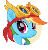 Pirate Rainbow Dash