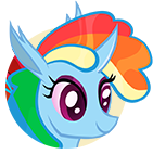 Changeling Rainbow Dash
