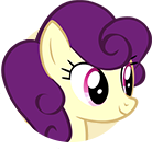 Violet-Maned Future Townspony